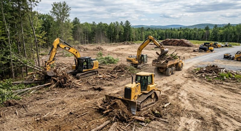 Commercial Lot Clearing in Marietta, GA